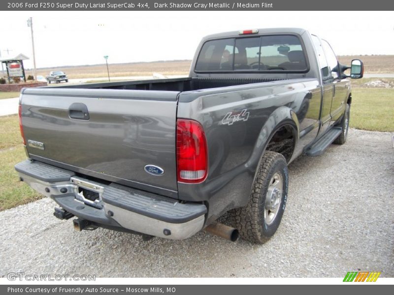 Dark Shadow Gray Metallic / Medium Flint 2006 Ford F250 Super Duty Lariat SuperCab 4x4