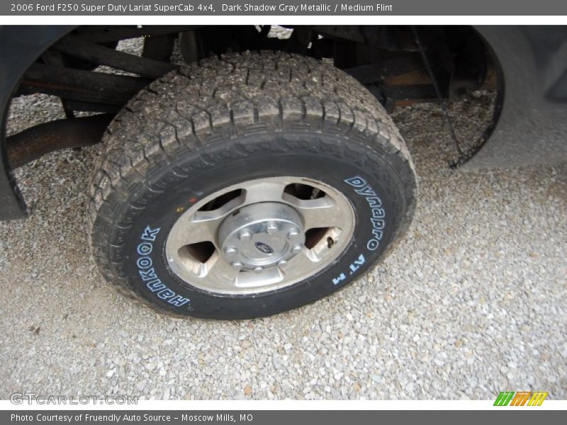 Dark Shadow Gray Metallic / Medium Flint 2006 Ford F250 Super Duty Lariat SuperCab 4x4