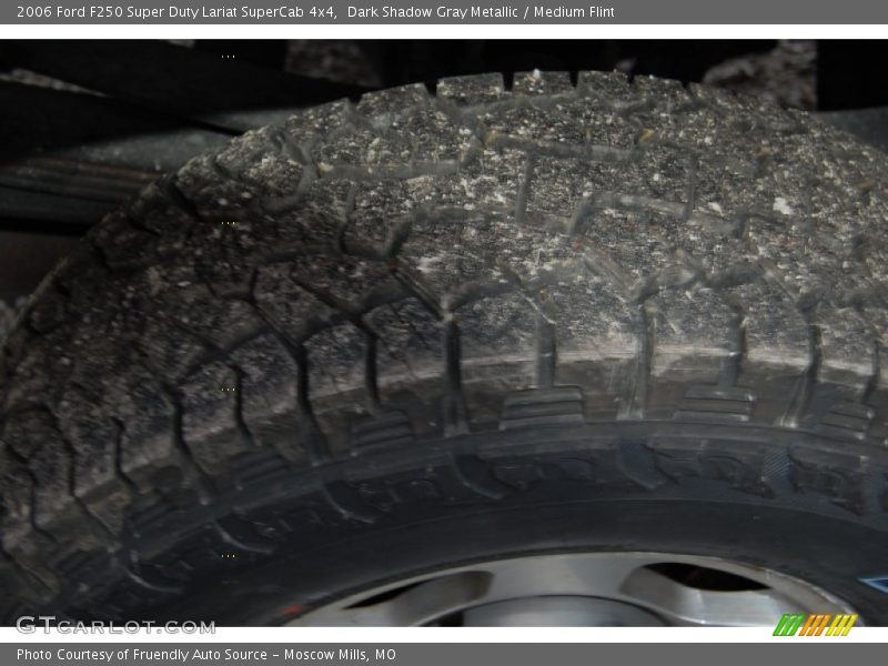 Dark Shadow Gray Metallic / Medium Flint 2006 Ford F250 Super Duty Lariat SuperCab 4x4