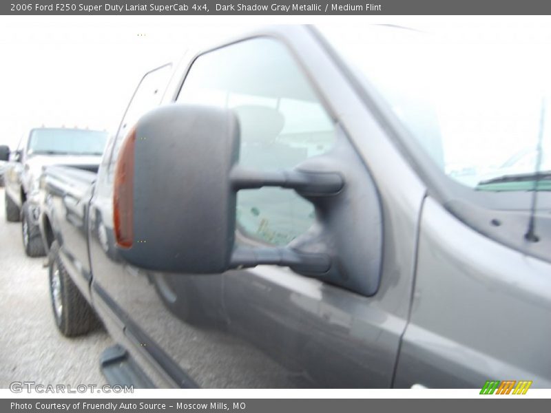 Dark Shadow Gray Metallic / Medium Flint 2006 Ford F250 Super Duty Lariat SuperCab 4x4