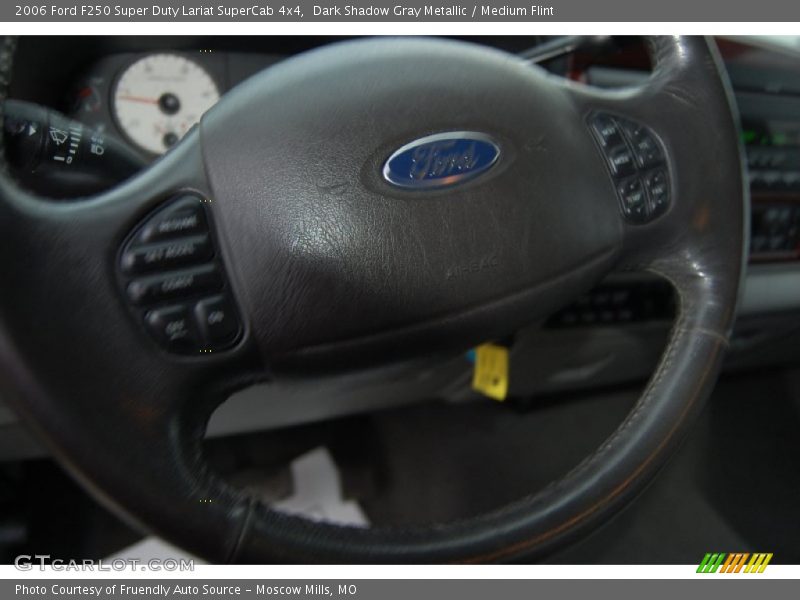 Dark Shadow Gray Metallic / Medium Flint 2006 Ford F250 Super Duty Lariat SuperCab 4x4