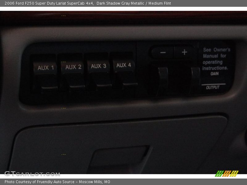 Dark Shadow Gray Metallic / Medium Flint 2006 Ford F250 Super Duty Lariat SuperCab 4x4