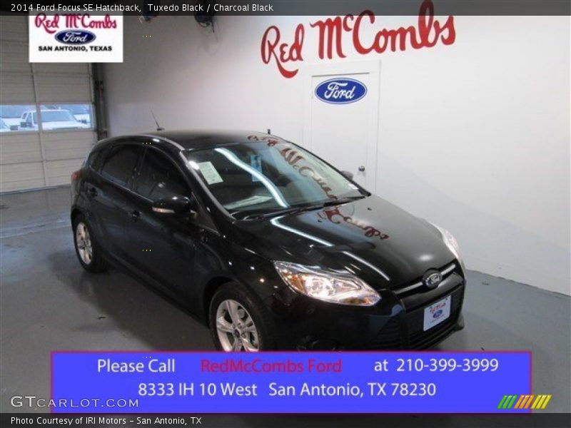 Tuxedo Black / Charcoal Black 2014 Ford Focus SE Hatchback