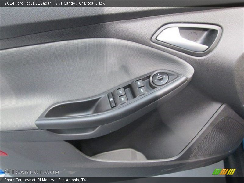 Blue Candy / Charcoal Black 2014 Ford Focus SE Sedan