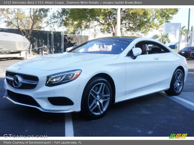 Front 3/4 View of 2015 S 550 4Matic Coupe