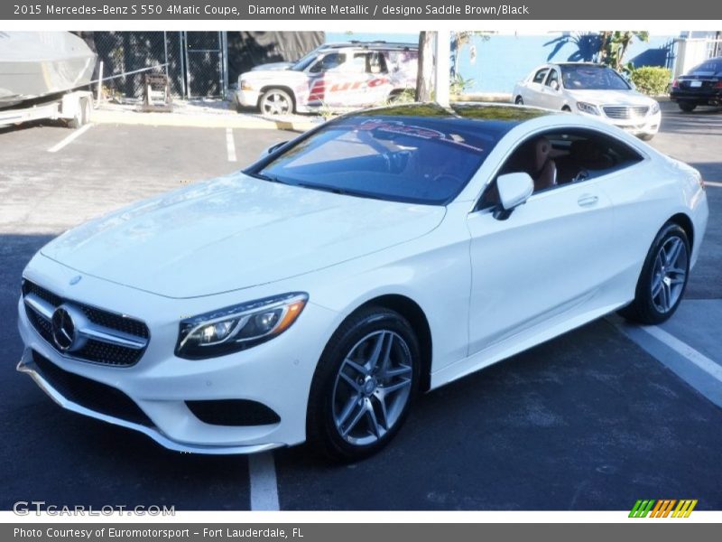 Front 3/4 View of 2015 S 550 4Matic Coupe
