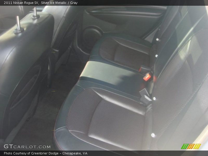 Silver Ice Metallic / Gray 2011 Nissan Rogue SV