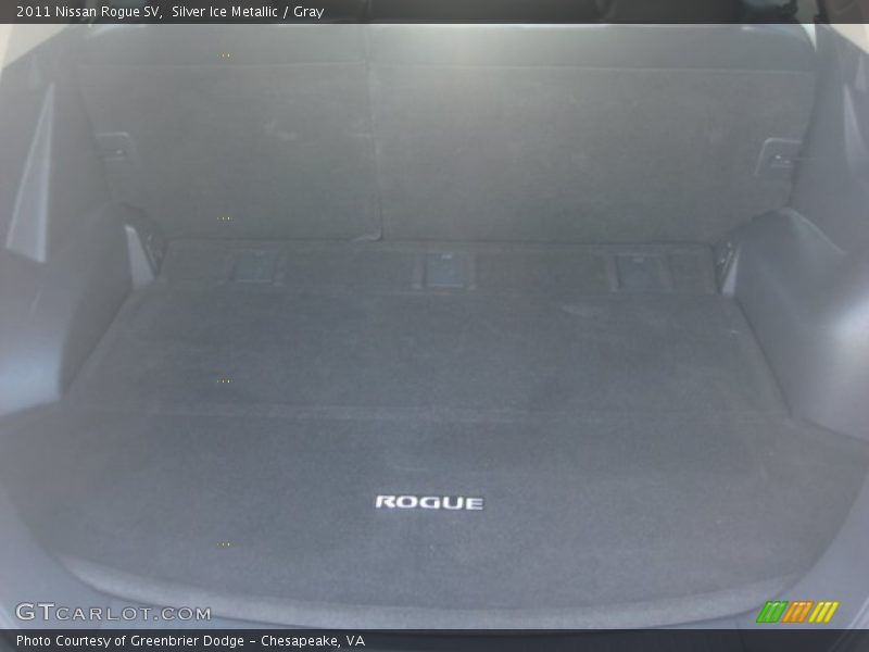 Silver Ice Metallic / Gray 2011 Nissan Rogue SV