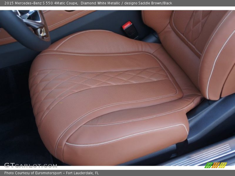 Front Seat of 2015 S 550 4Matic Coupe