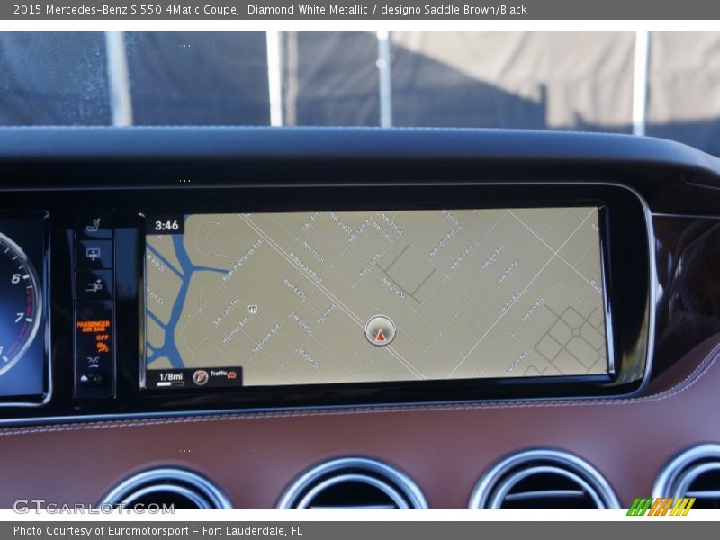 Navigation of 2015 S 550 4Matic Coupe