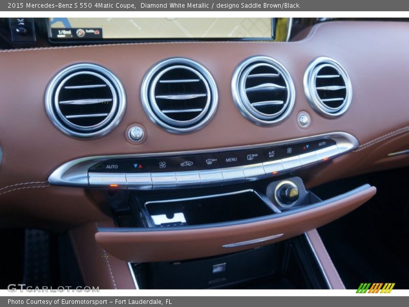 Controls of 2015 S 550 4Matic Coupe
