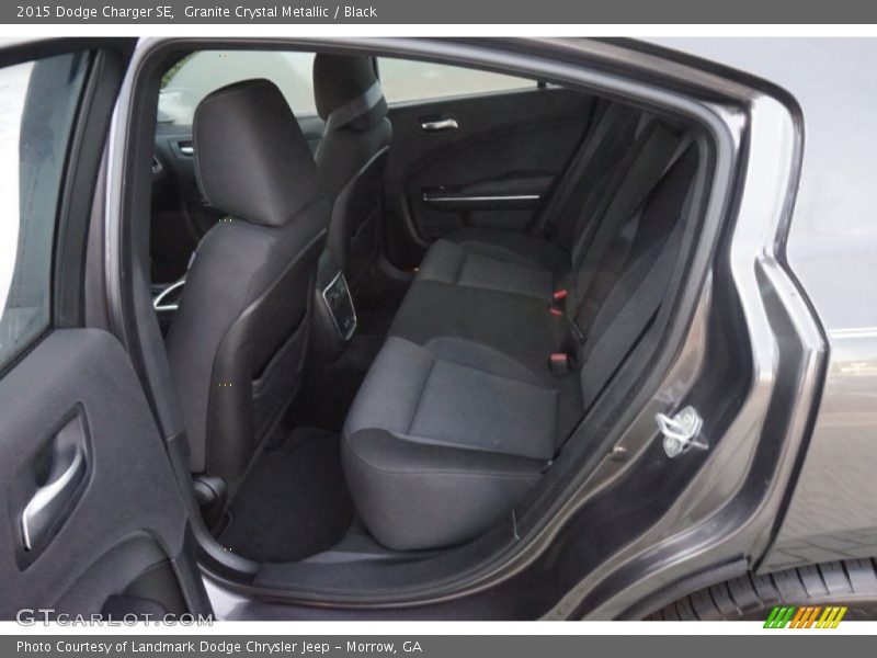 Granite Crystal Metallic / Black 2015 Dodge Charger SE