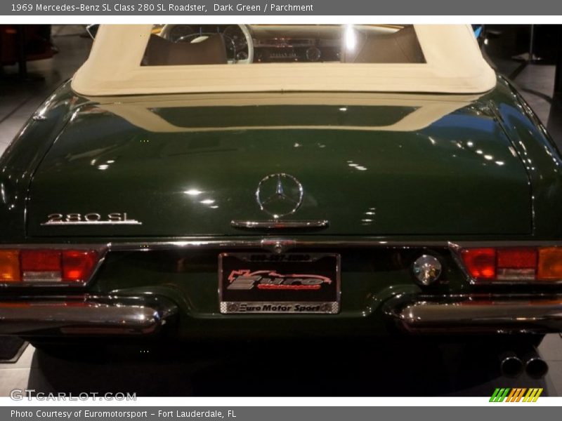 Dark Green / Parchment 1969 Mercedes-Benz SL Class 280 SL Roadster