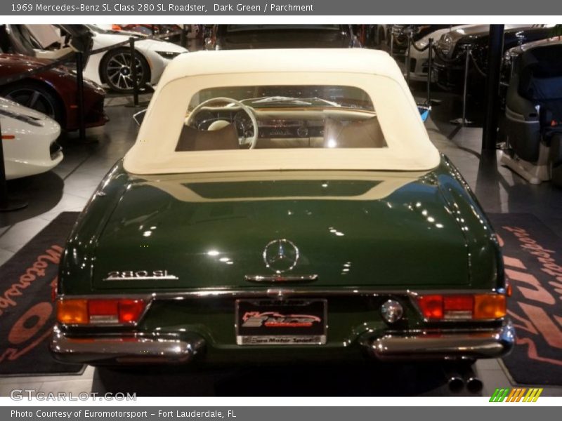 Dark Green / Parchment 1969 Mercedes-Benz SL Class 280 SL Roadster