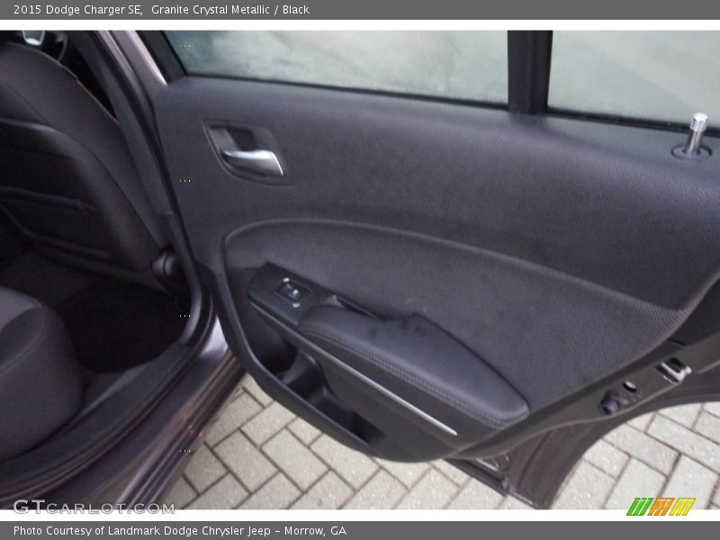 Granite Crystal Metallic / Black 2015 Dodge Charger SE