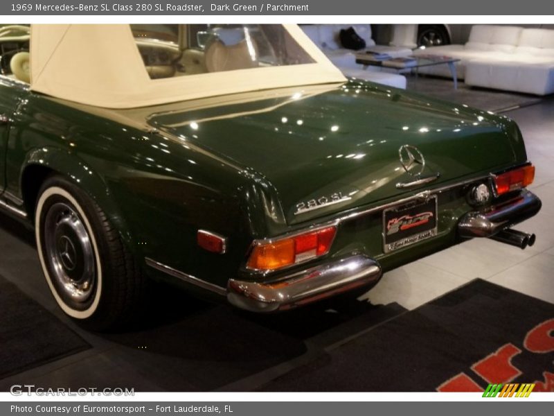 Dark Green / Parchment 1969 Mercedes-Benz SL Class 280 SL Roadster