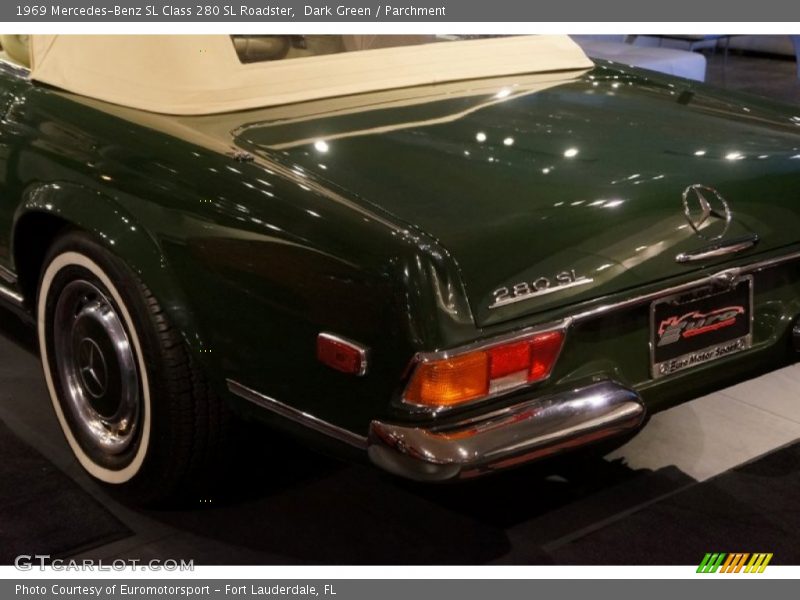 Dark Green / Parchment 1969 Mercedes-Benz SL Class 280 SL Roadster