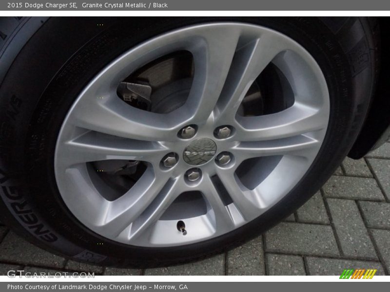 Granite Crystal Metallic / Black 2015 Dodge Charger SE