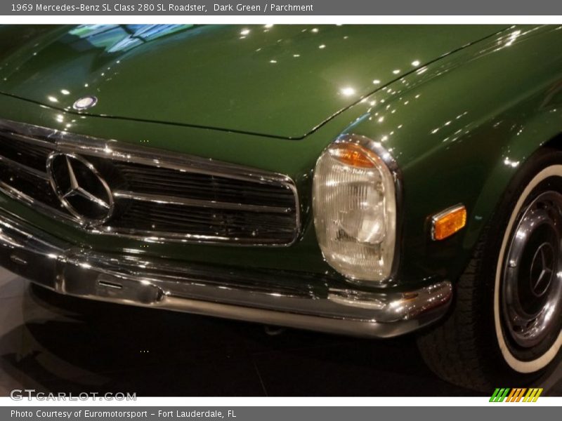 Dark Green / Parchment 1969 Mercedes-Benz SL Class 280 SL Roadster