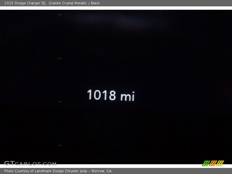 Granite Crystal Metallic / Black 2015 Dodge Charger SE
