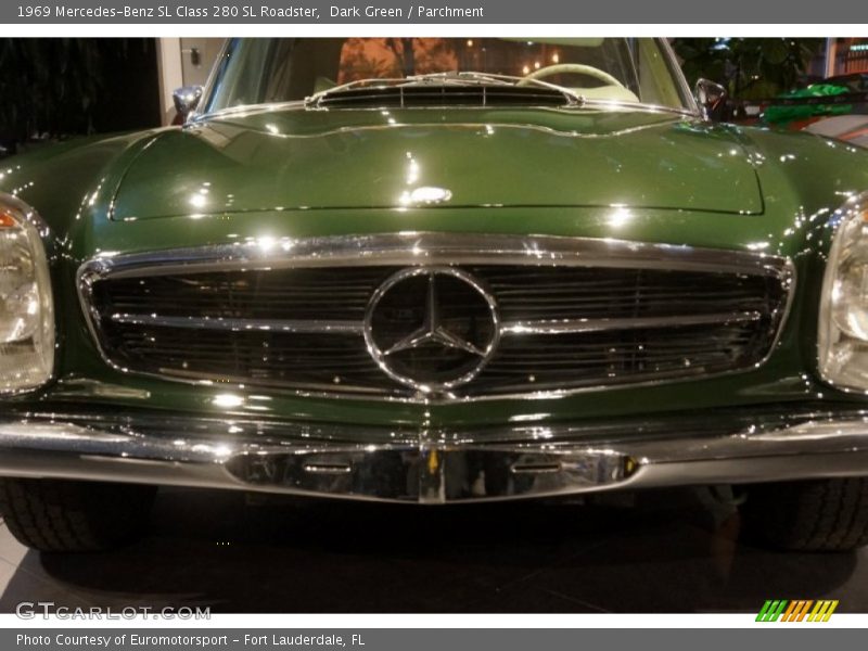 Dark Green / Parchment 1969 Mercedes-Benz SL Class 280 SL Roadster