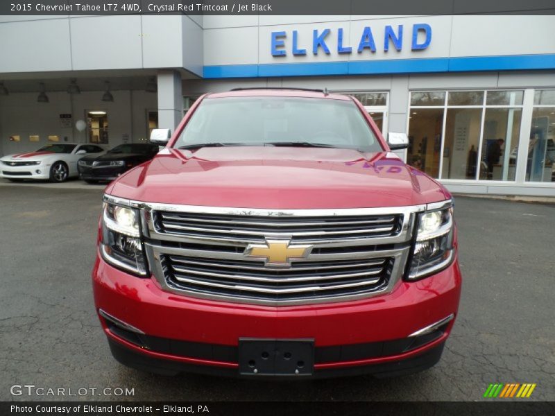 Crystal Red Tintcoat / Jet Black 2015 Chevrolet Tahoe LTZ 4WD