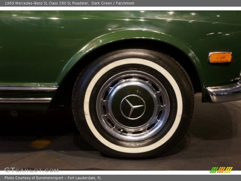 Dark Green / Parchment 1969 Mercedes-Benz SL Class 280 SL Roadster