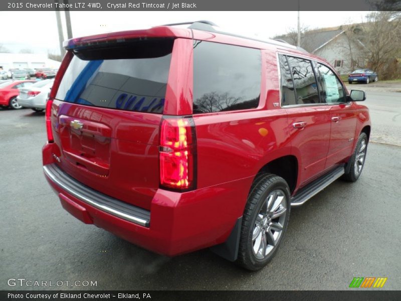 Crystal Red Tintcoat / Jet Black 2015 Chevrolet Tahoe LTZ 4WD