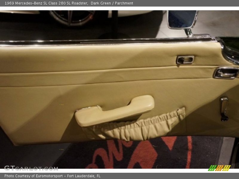 Dark Green / Parchment 1969 Mercedes-Benz SL Class 280 SL Roadster