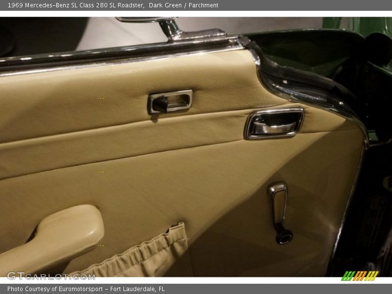 Dark Green / Parchment 1969 Mercedes-Benz SL Class 280 SL Roadster