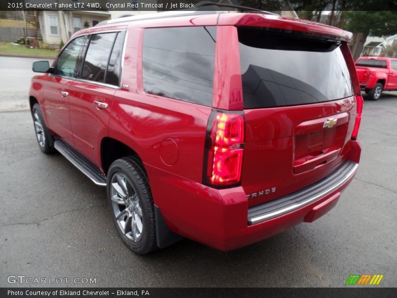 Crystal Red Tintcoat / Jet Black 2015 Chevrolet Tahoe LTZ 4WD