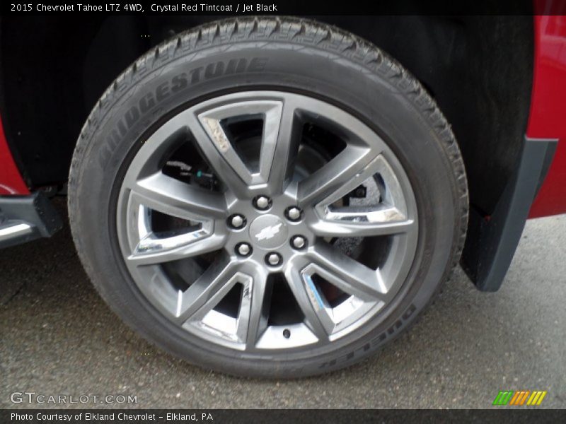 Crystal Red Tintcoat / Jet Black 2015 Chevrolet Tahoe LTZ 4WD