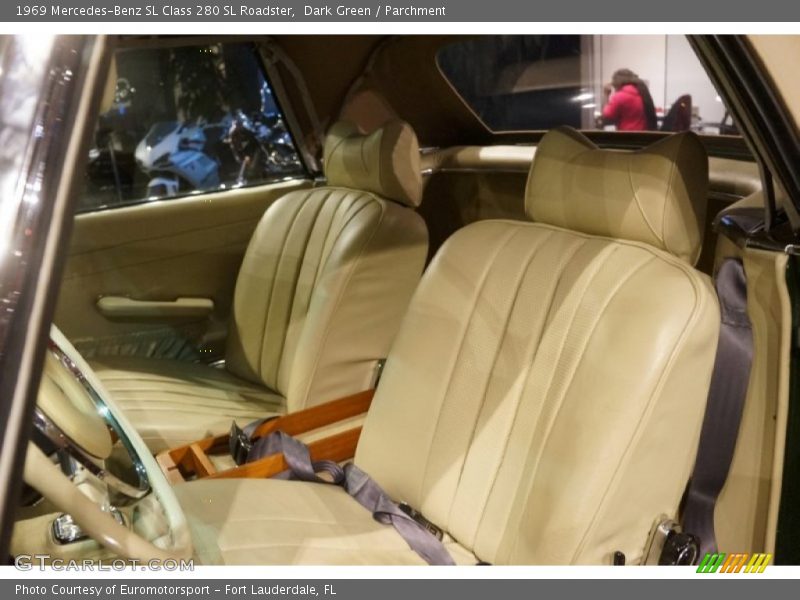 Dark Green / Parchment 1969 Mercedes-Benz SL Class 280 SL Roadster
