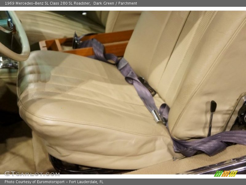 Dark Green / Parchment 1969 Mercedes-Benz SL Class 280 SL Roadster