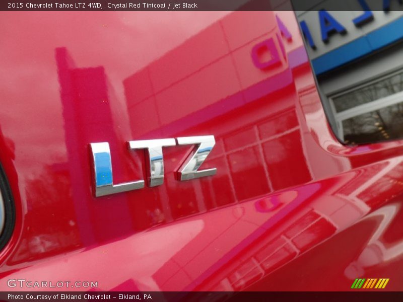 Crystal Red Tintcoat / Jet Black 2015 Chevrolet Tahoe LTZ 4WD