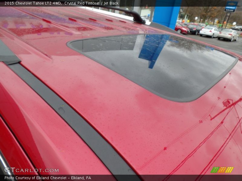 Crystal Red Tintcoat / Jet Black 2015 Chevrolet Tahoe LTZ 4WD