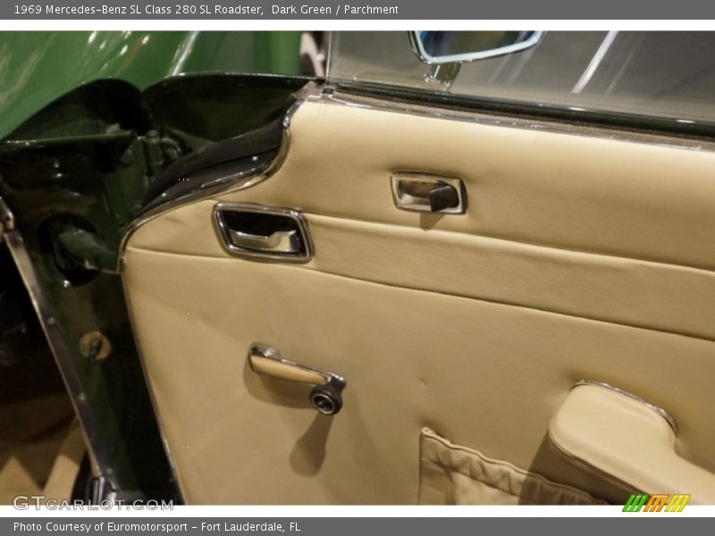 Dark Green / Parchment 1969 Mercedes-Benz SL Class 280 SL Roadster
