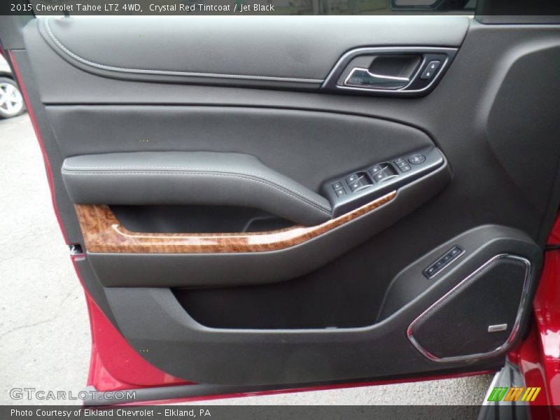 Crystal Red Tintcoat / Jet Black 2015 Chevrolet Tahoe LTZ 4WD