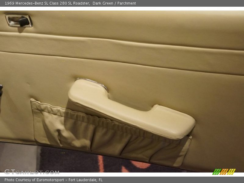 Dark Green / Parchment 1969 Mercedes-Benz SL Class 280 SL Roadster