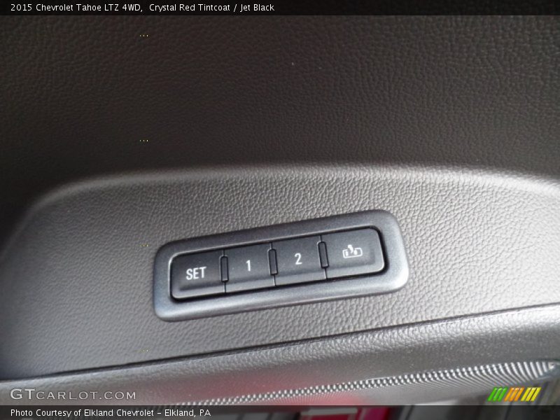 Crystal Red Tintcoat / Jet Black 2015 Chevrolet Tahoe LTZ 4WD