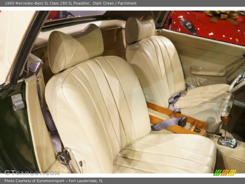 Dark Green / Parchment 1969 Mercedes-Benz SL Class 280 SL Roadster