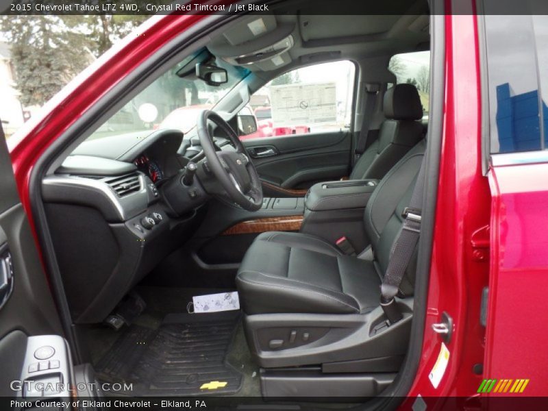 Crystal Red Tintcoat / Jet Black 2015 Chevrolet Tahoe LTZ 4WD