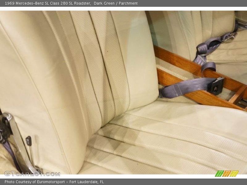Dark Green / Parchment 1969 Mercedes-Benz SL Class 280 SL Roadster
