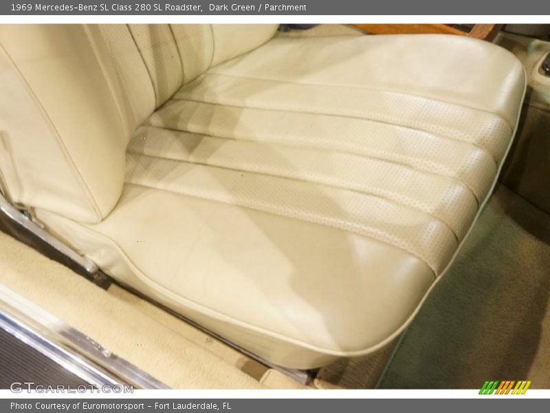 Dark Green / Parchment 1969 Mercedes-Benz SL Class 280 SL Roadster