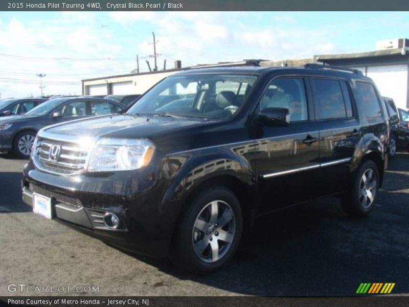 Crystal Black Pearl / Black 2015 Honda Pilot Touring 4WD