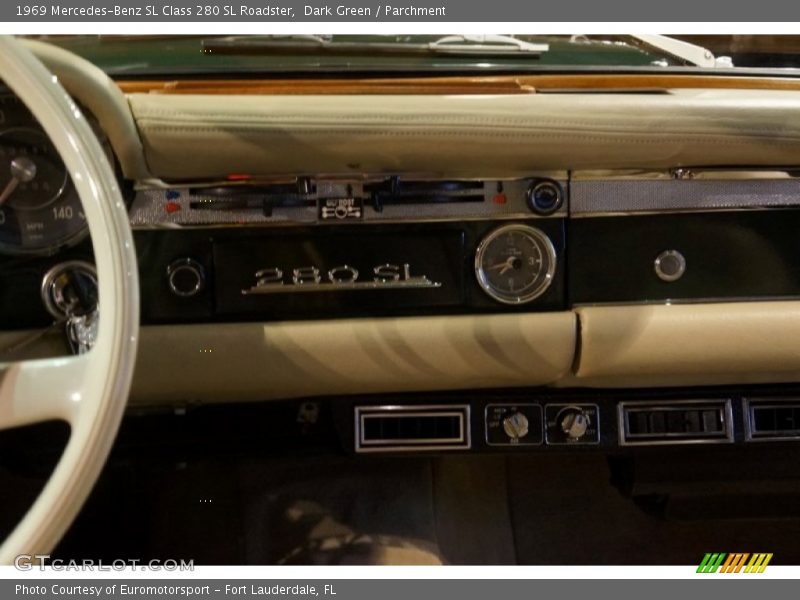 Dark Green / Parchment 1969 Mercedes-Benz SL Class 280 SL Roadster