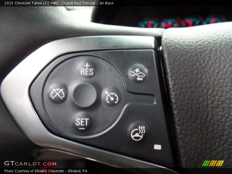 Crystal Red Tintcoat / Jet Black 2015 Chevrolet Tahoe LTZ 4WD