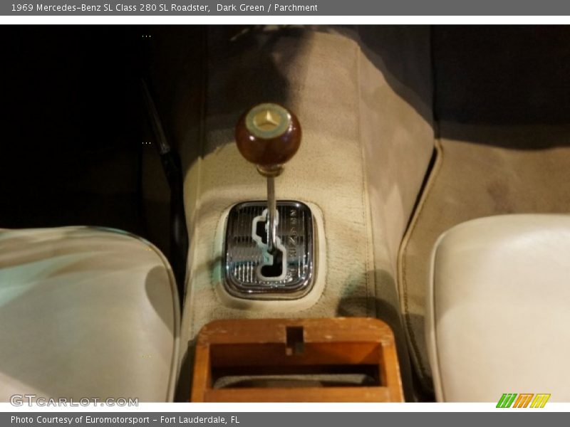 Dark Green / Parchment 1969 Mercedes-Benz SL Class 280 SL Roadster