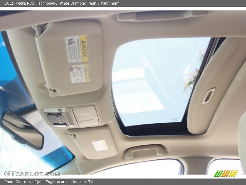 White Diamond Pearl / Parchment 2015 Acura RDX Technology