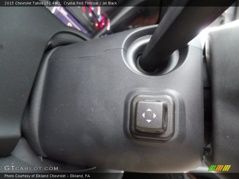 Crystal Red Tintcoat / Jet Black 2015 Chevrolet Tahoe LTZ 4WD